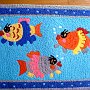 3 fishes rug